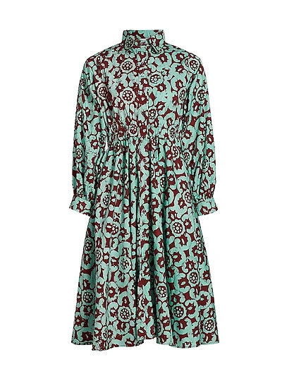 Gbemi Printed Shirtdress