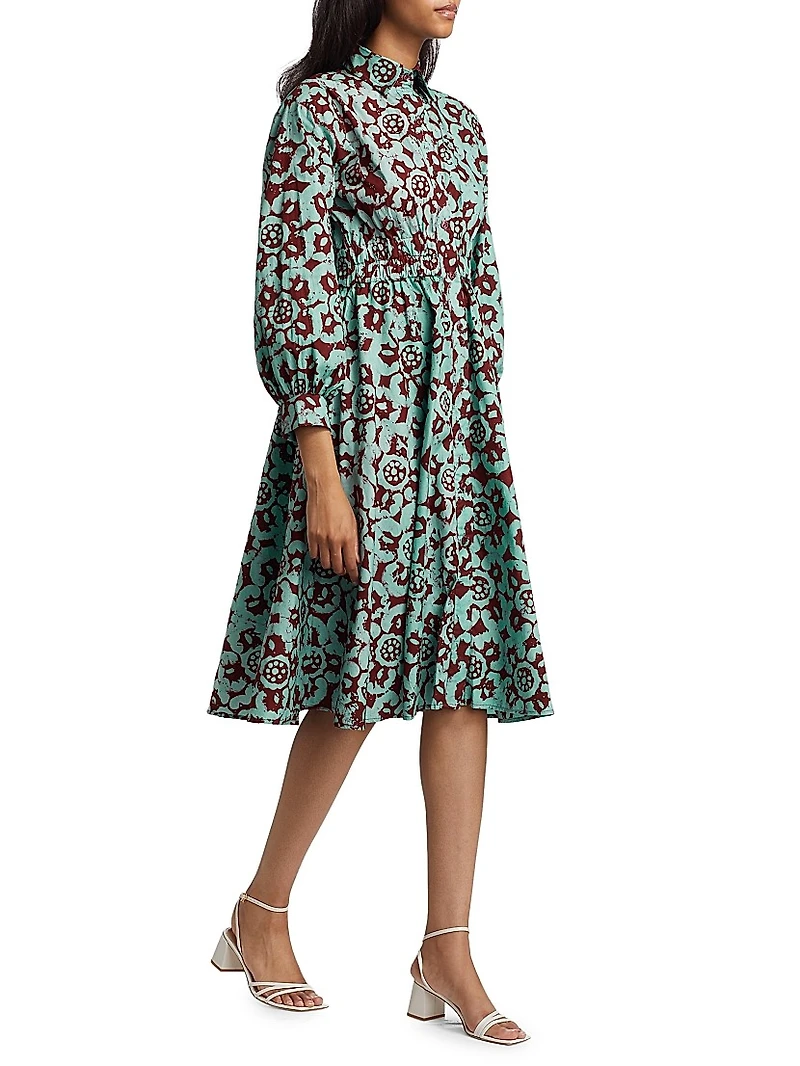 Gbemi Printed Shirtdress