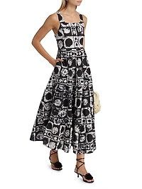 Ayoola Printed Midi Dress