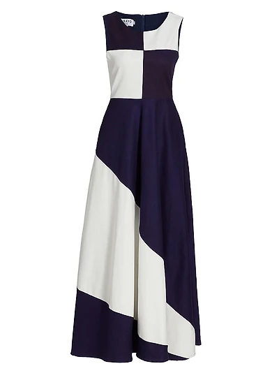 Dami Sleeveless A-Line Maxi Dress