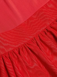 Chara Bubble-Hem Minidress