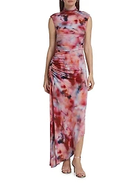 Kai Printed Jersey Midi-Dress