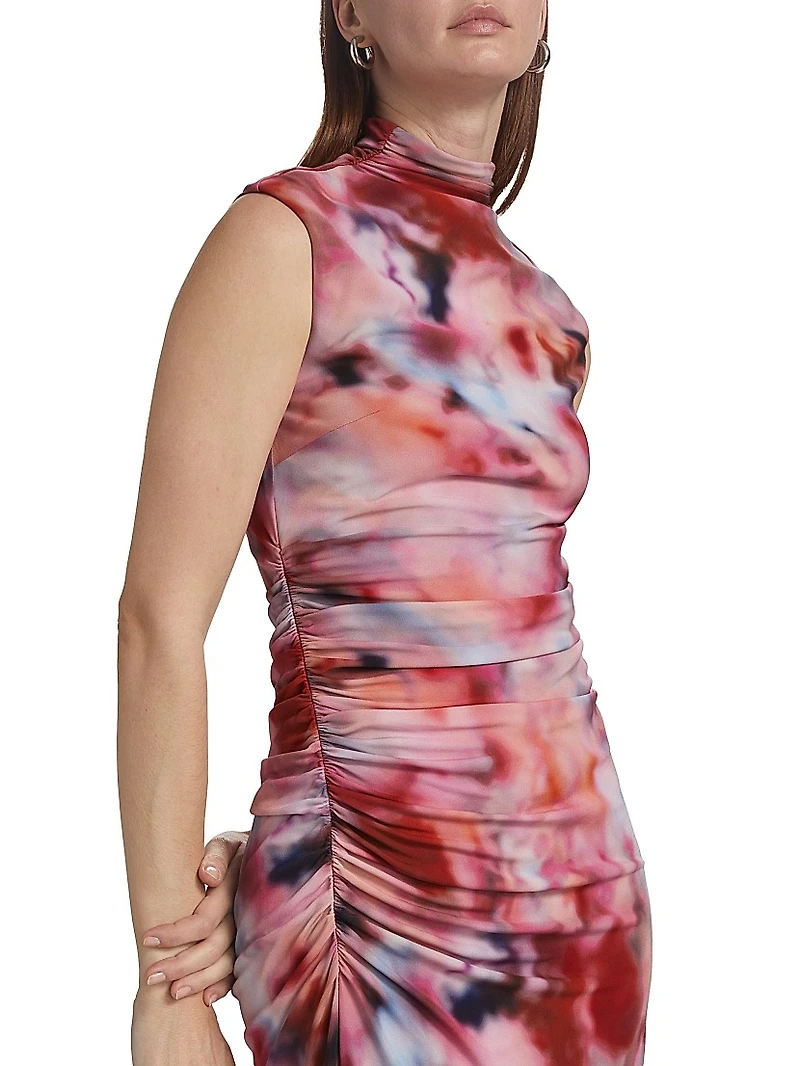 Kai Printed Jersey Midi-Dress
