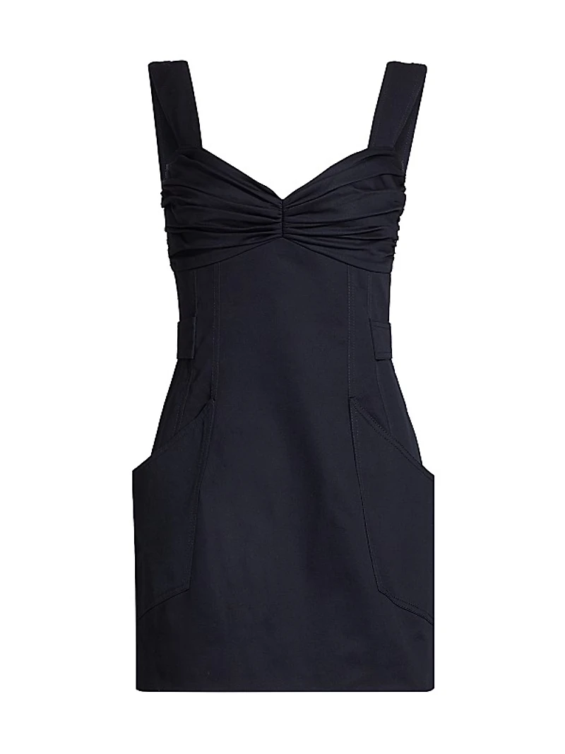 Monika Cotton Twill Minidress