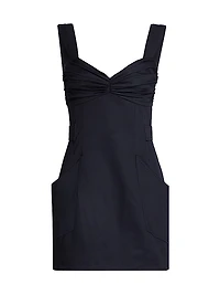 Monika Cotton Twill Minidress