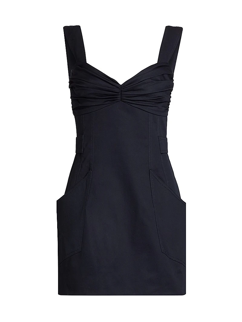 Monika Cotton Twill Minidress