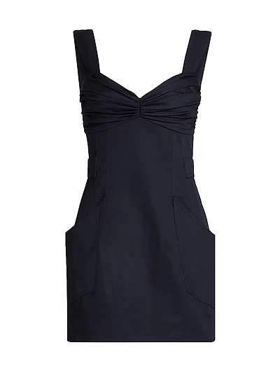 Monika Cotton Twill Minidress
