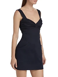 Monika Cotton Twill Minidress
