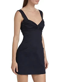 Monika Cotton Twill Minidress