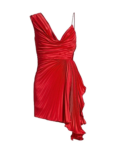 Gwenn Pleated Minidress