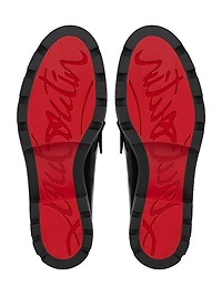 Penny Lug Calf Leather Loafers