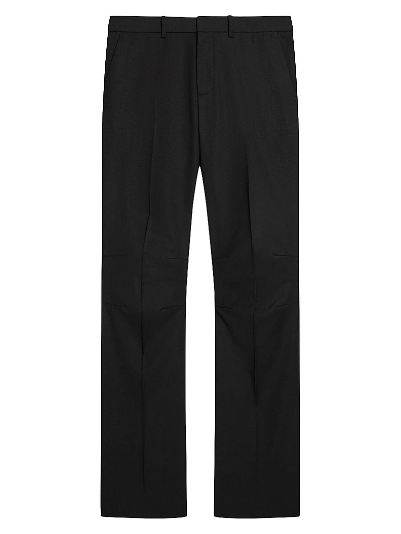 Curve Car Wool Trousers