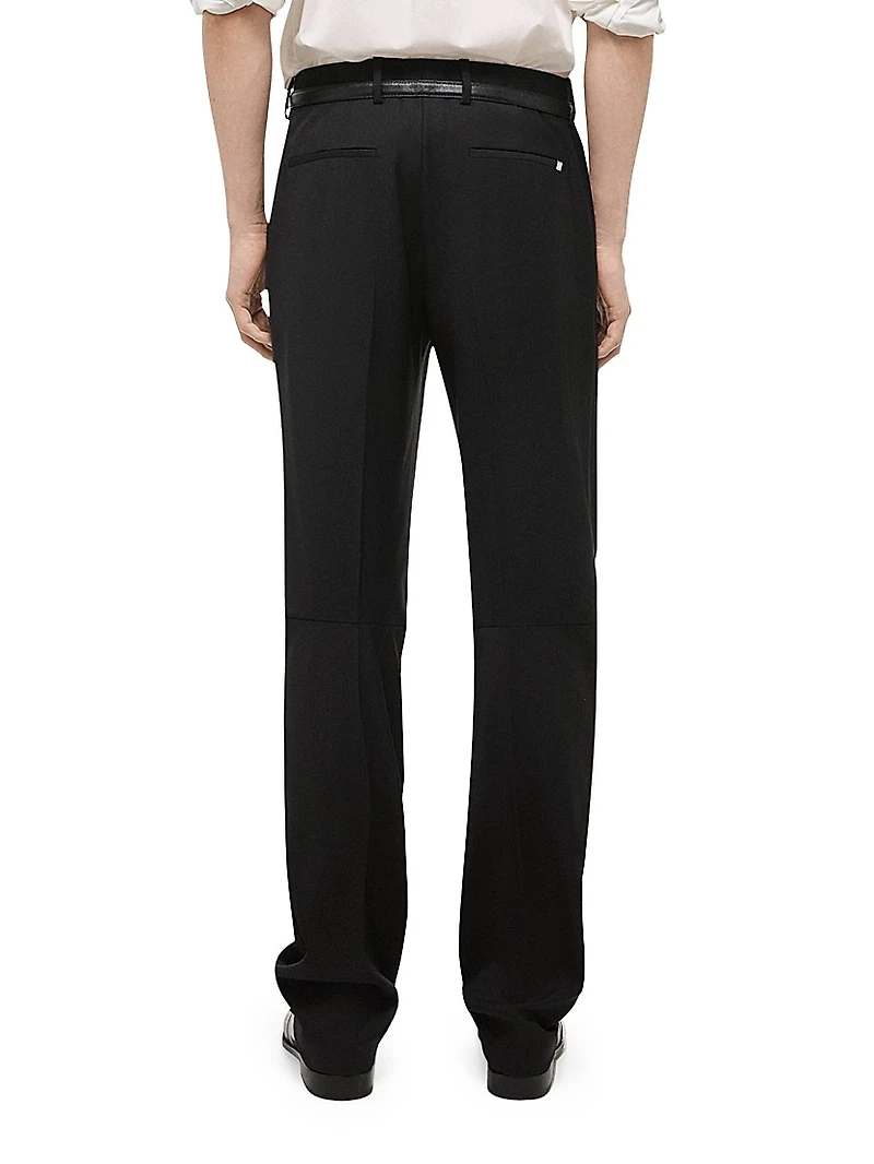 Curve Car Wool Trousers