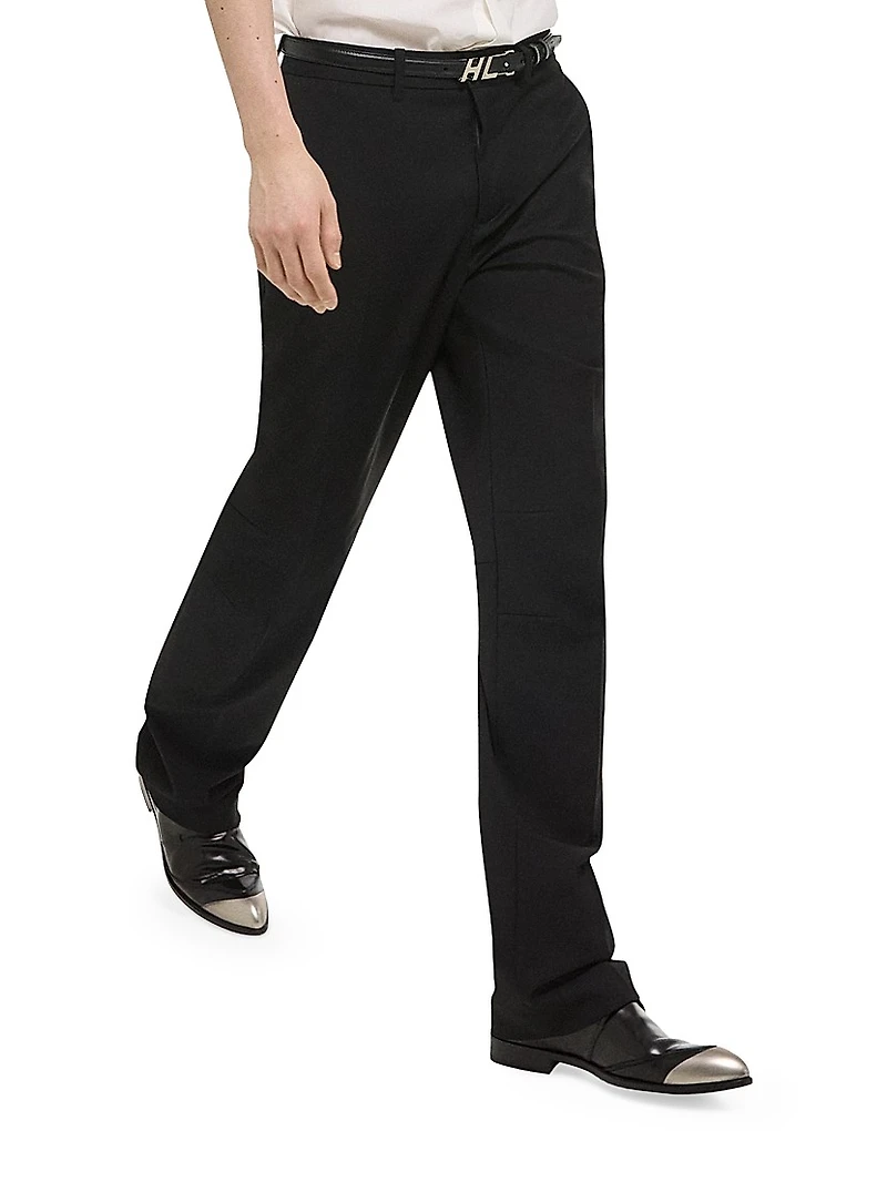 Curve Car Wool Trousers