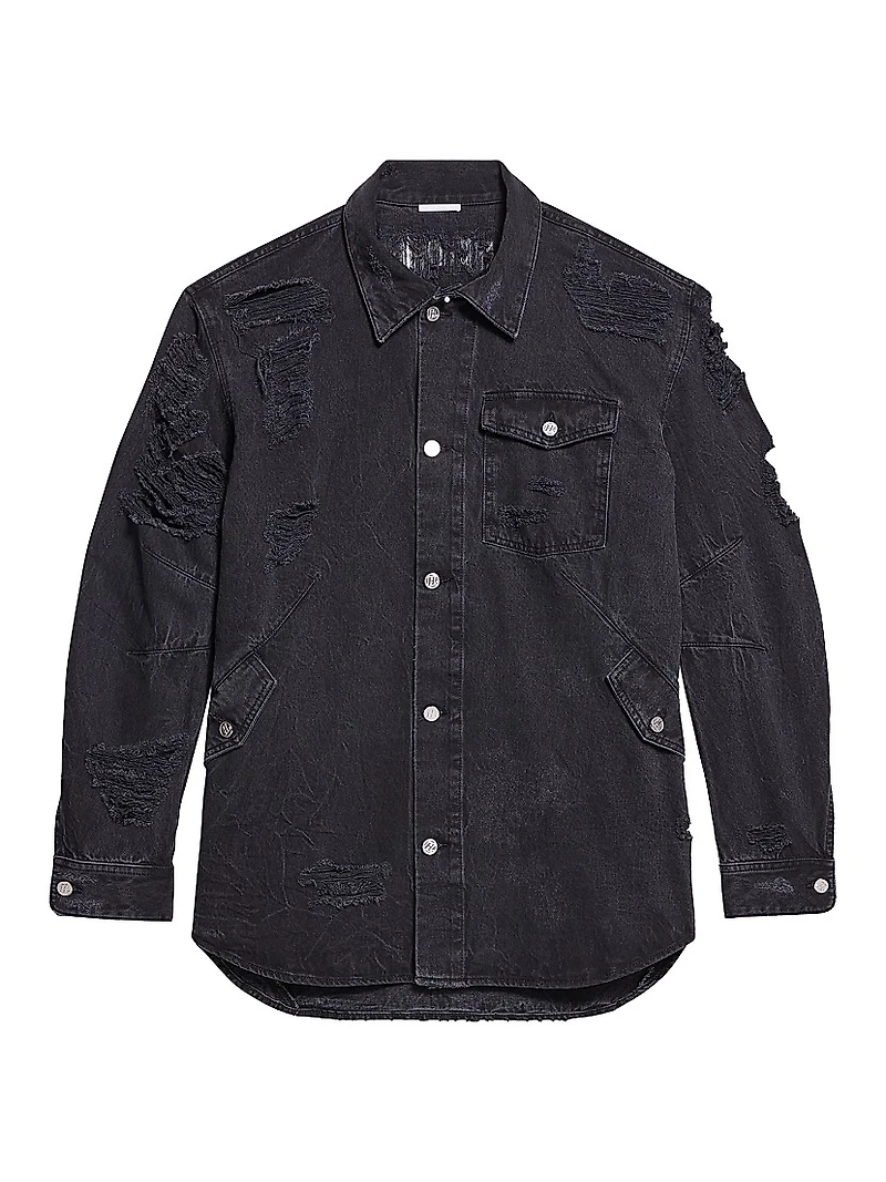 Apex Denim Oversized Shirt