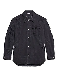 Apex Denim Oversized Shirt