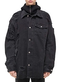Apex Denim Oversized Shirt