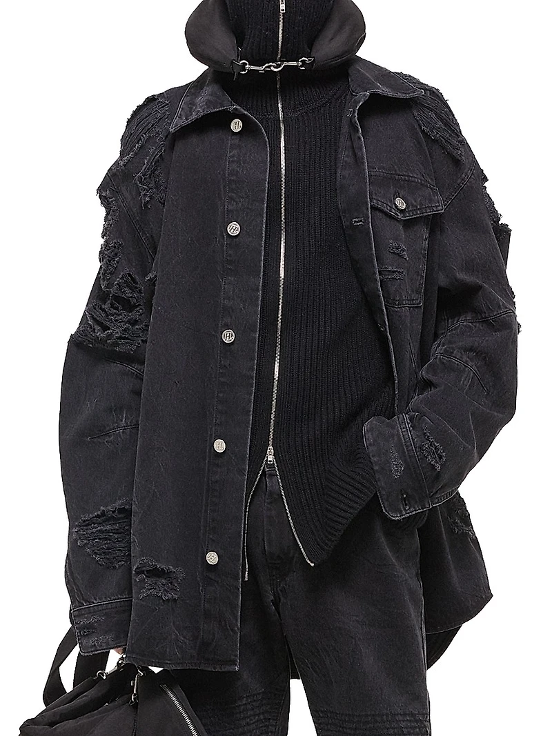 Apex Denim Oversized Shirt