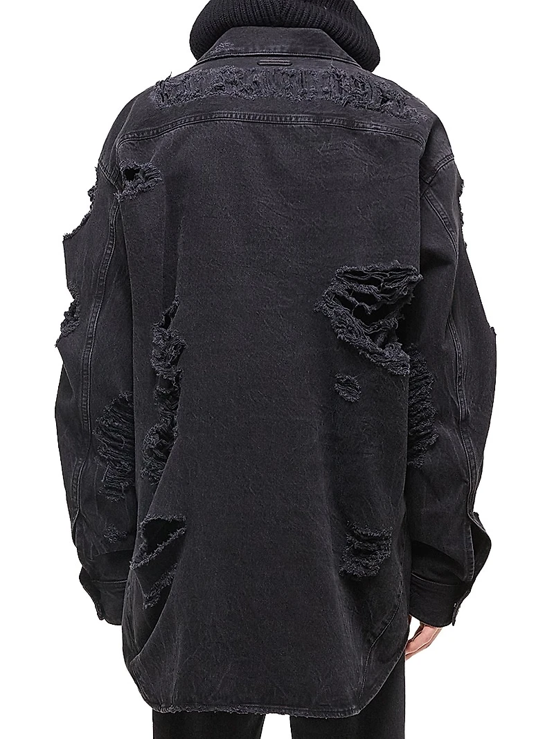 Apex Denim Oversized Shirt