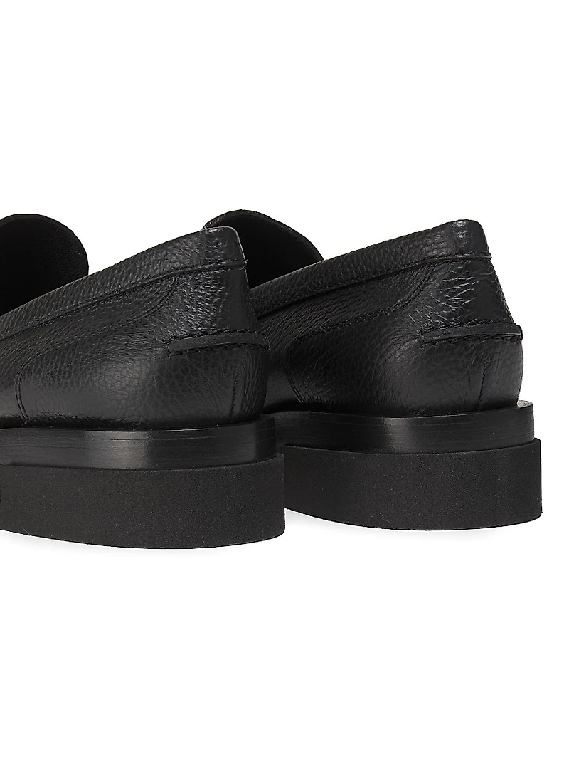 Leather Loafers