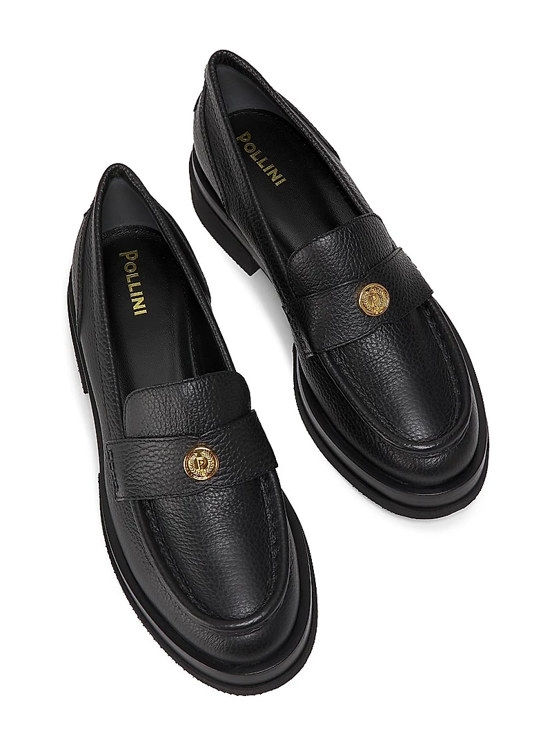 Leather Loafers