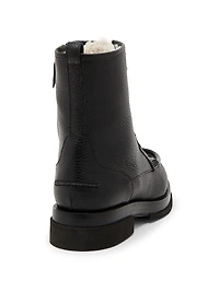 Pollini Calfskin Ankle Boots