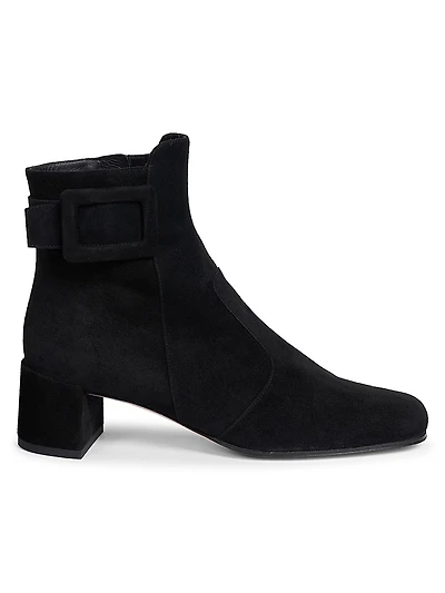 Tres Vivier Polly 45MM Suede Booties