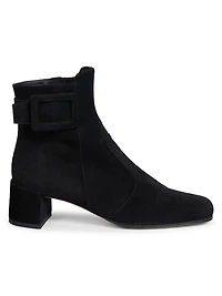 Tres Vivier Polly 45MM Suede Booties