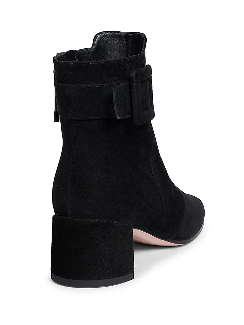 Tres Vivier Polly 45MM Suede Booties