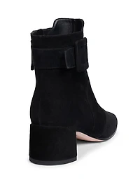 Tres Vivier Polly 45MM Suede Booties