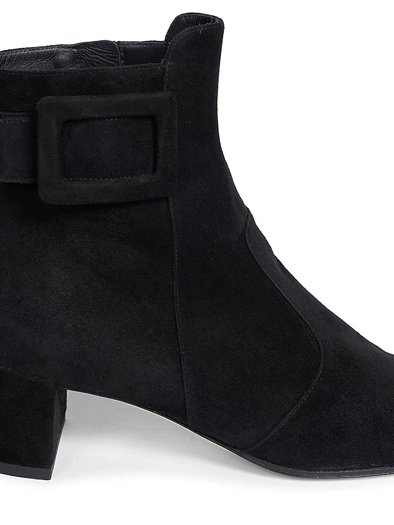 Tres Vivier Polly 45MM Suede Booties