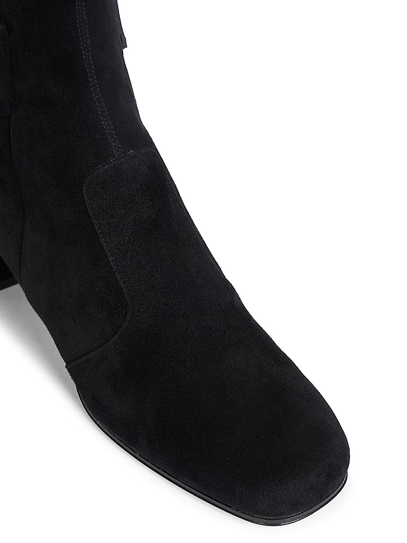 Tres Vivier Polly 45MM Suede Booties