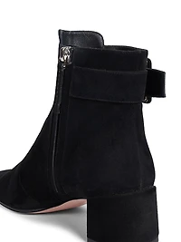 Tres Vivier Polly 45MM Suede Booties