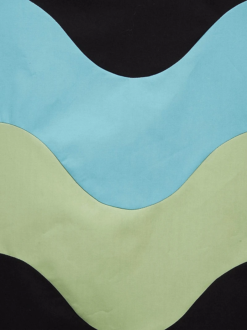 Pencil Skirt Intarsio Waves