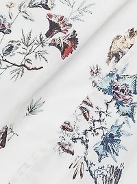 Floral Poplin Trapeze Shirt