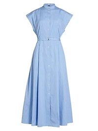 Dejeuner Poplin Belted Shirtdress