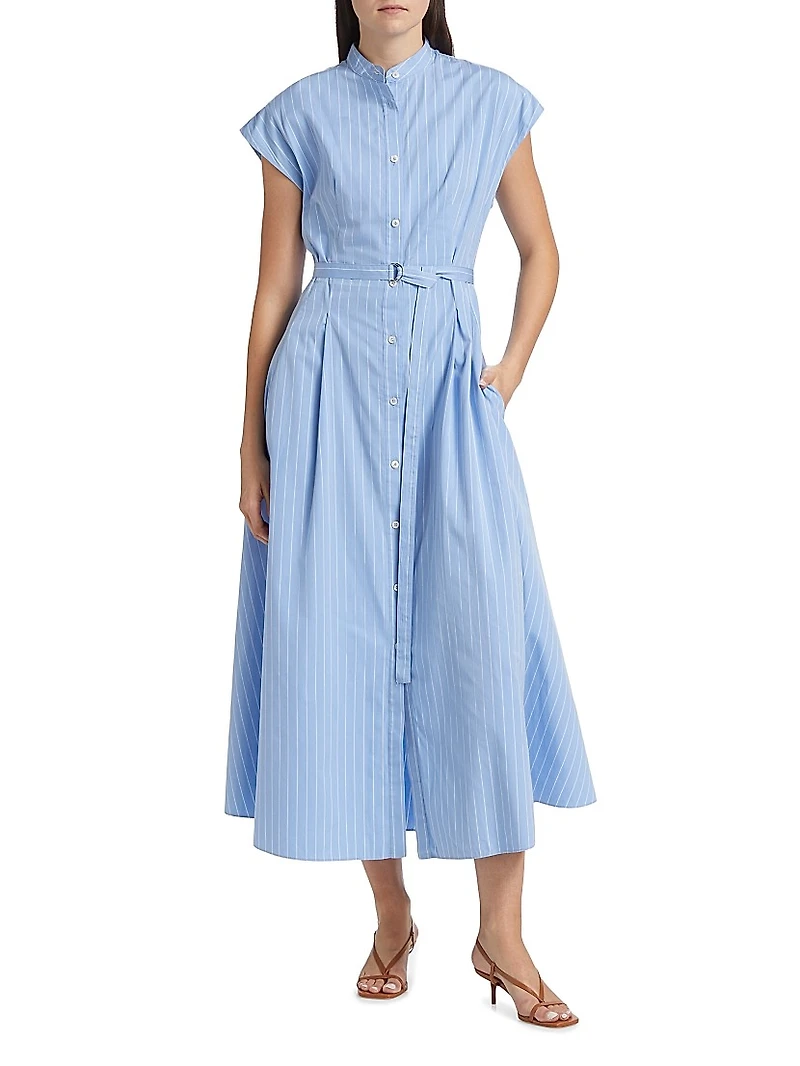 Dejeuner Poplin Belted Shirtdress