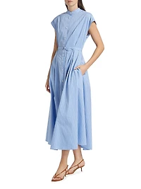 Dejeuner Poplin Belted Shirtdress