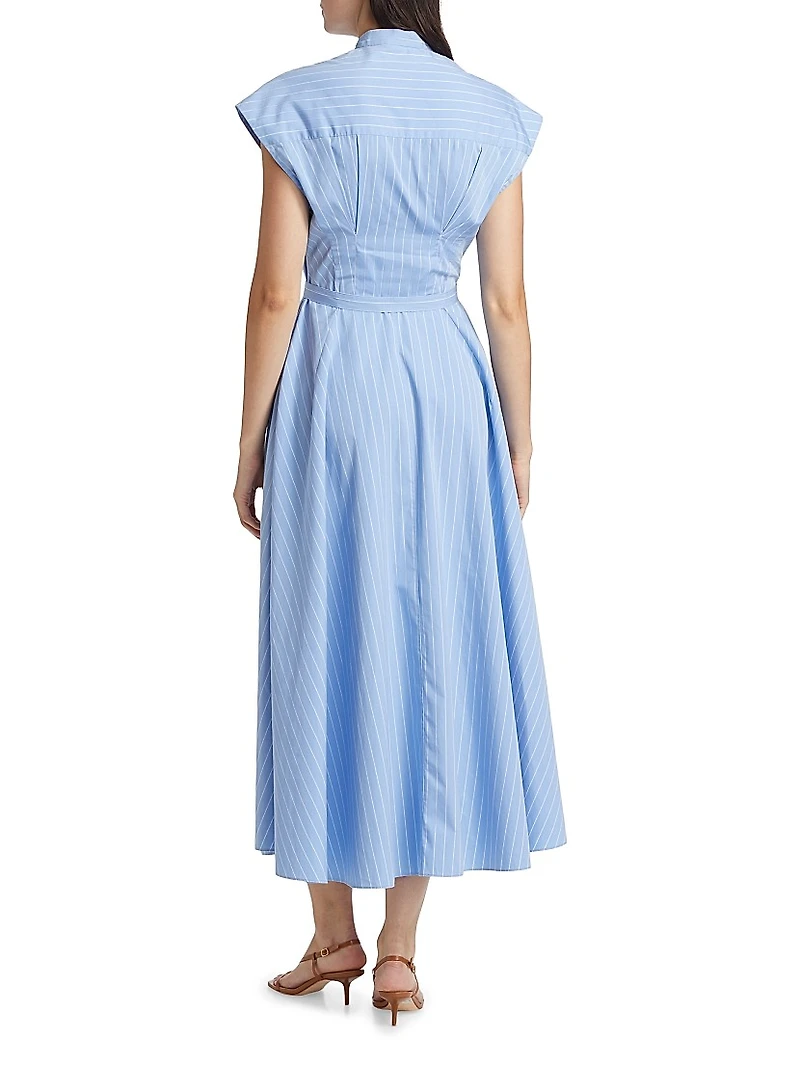 Dejeuner Poplin Belted Shirtdress