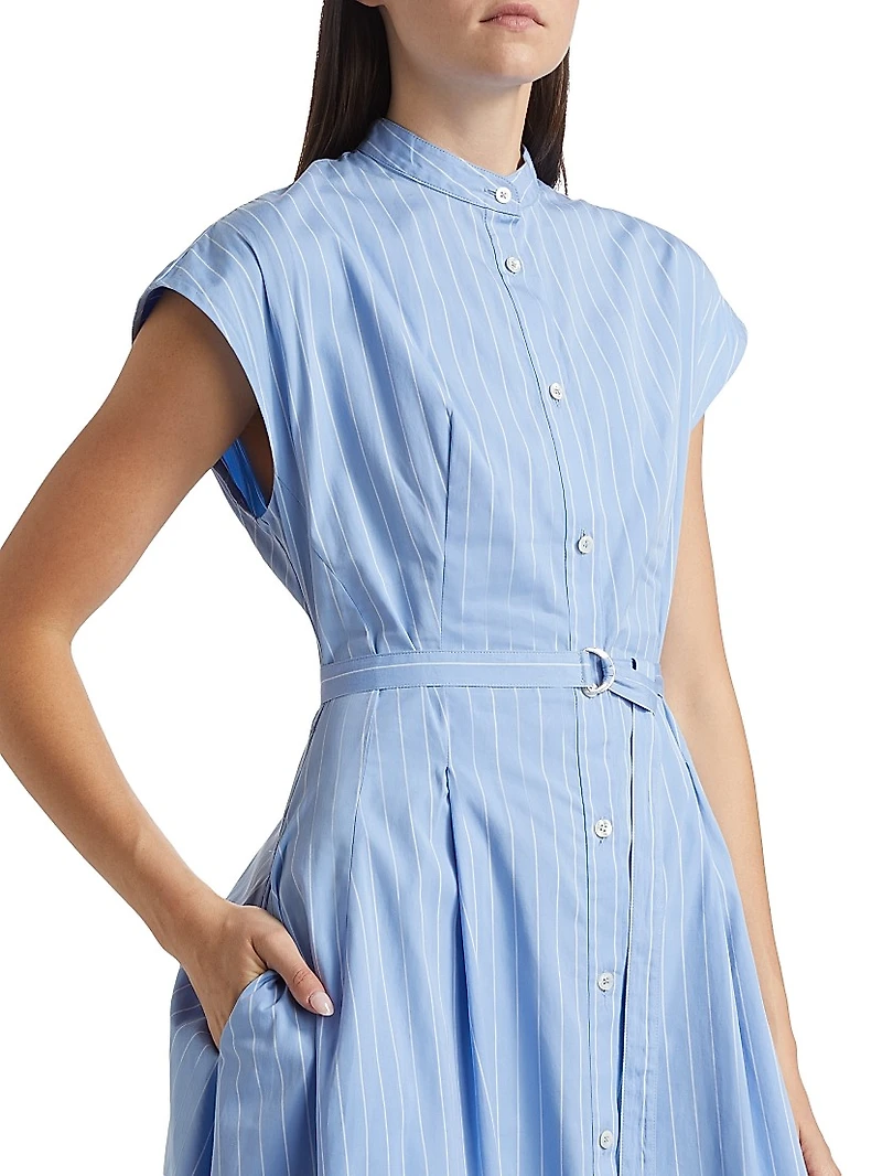 Dejeuner Poplin Belted Shirtdress