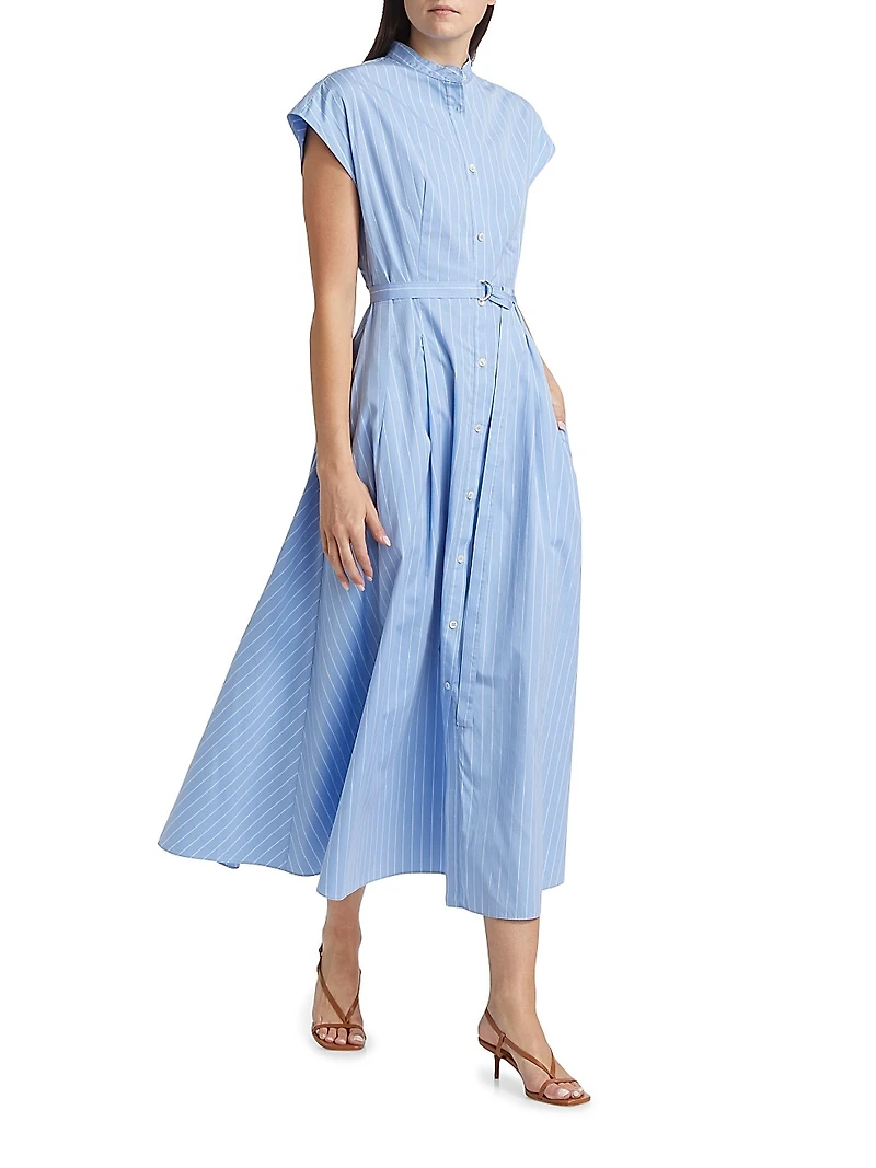 Dejeuner Poplin Belted Shirtdress