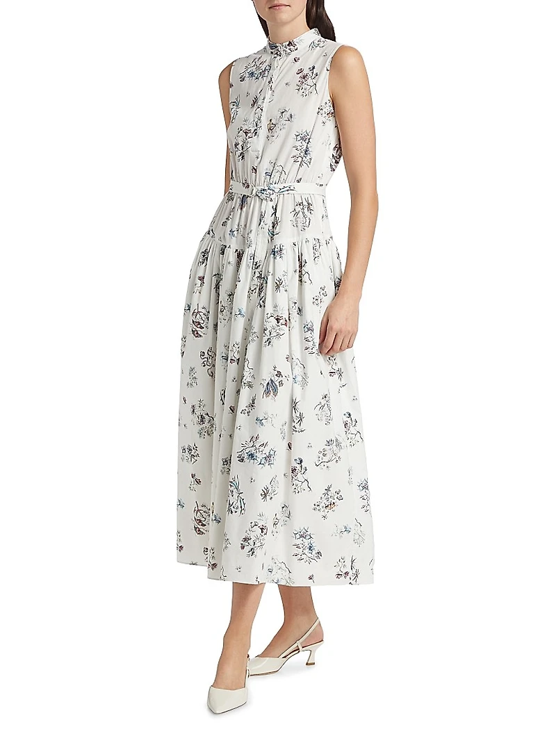 Floral Tiered Maxi Dress