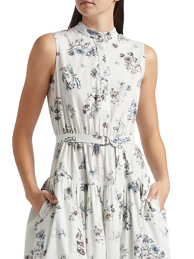 Floral Tiered Maxi Dress