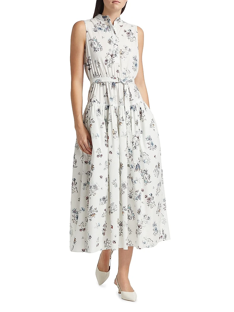 Floral Tiered Maxi Dress