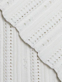 Pointelle Jacquard Top