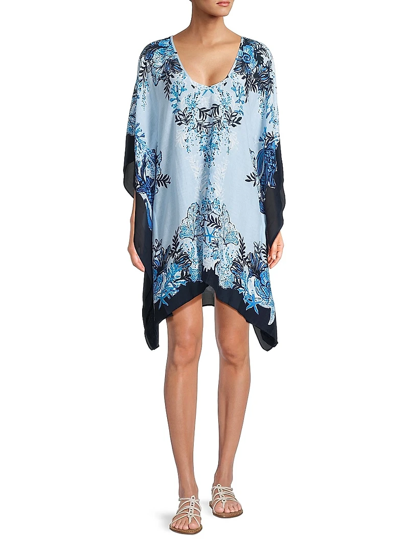 Maryal Printed Cover-Up Dress