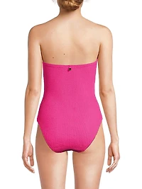 Anneli Rib-Knit One-Piece Swimsuit