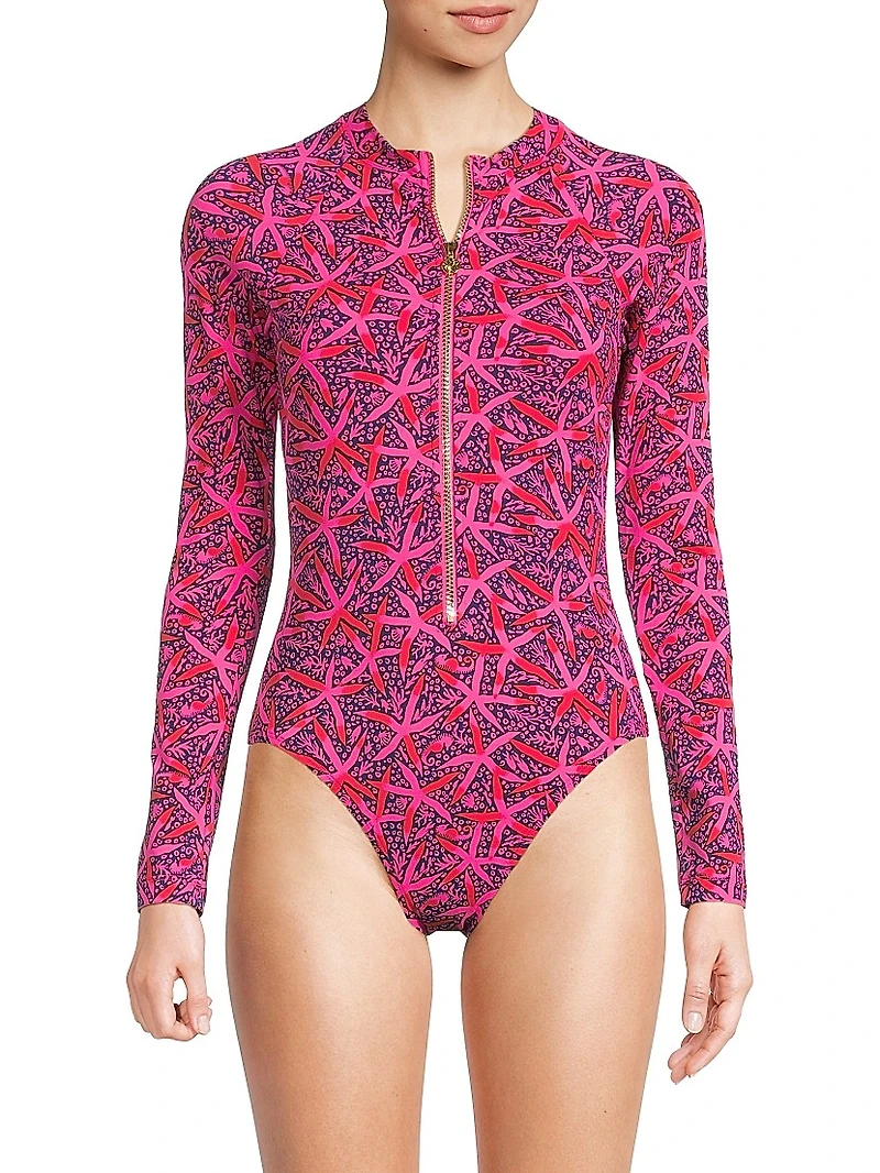 Randee Rashguard One-Piece Swimsuit