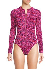 Randee Rashguard One-Piece Swimsuit