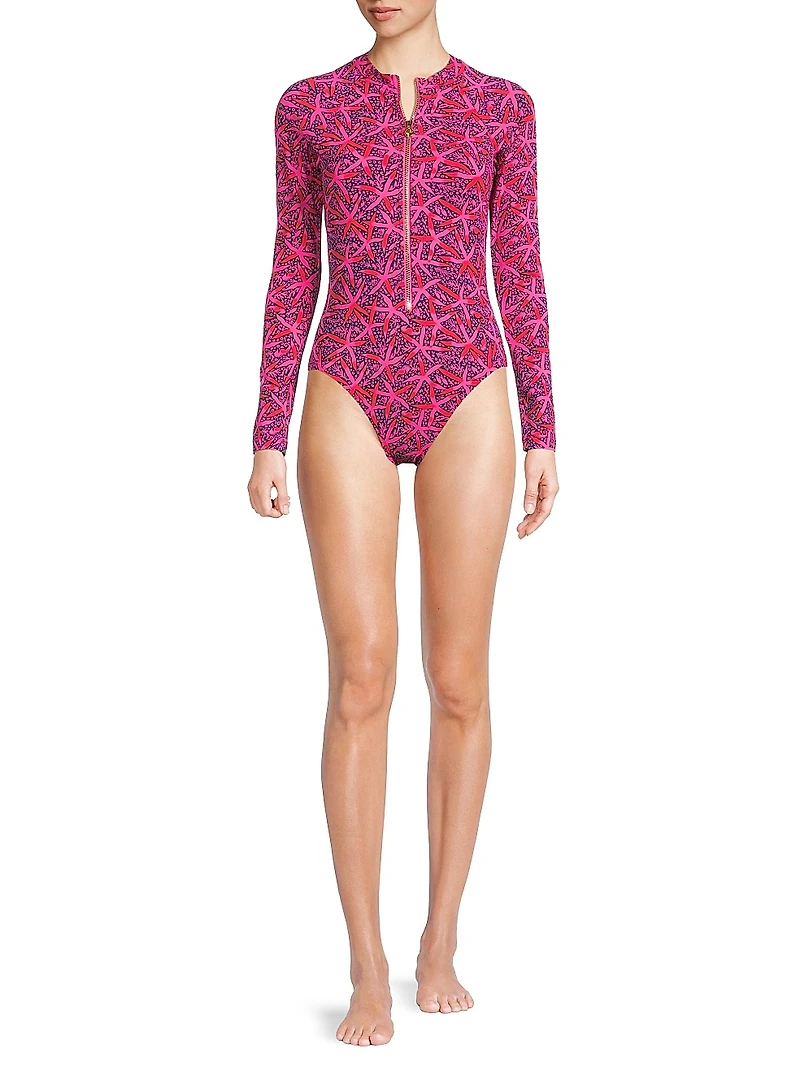 Randee Rashguard One-Piece Swimsuit